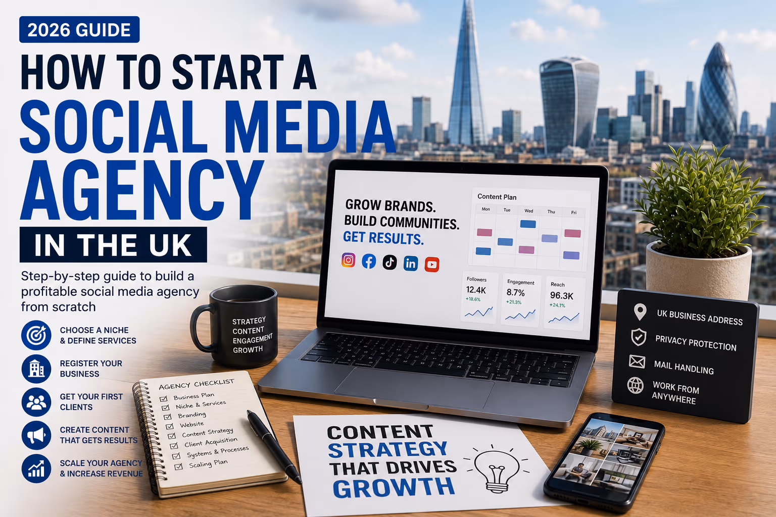How to Start a Social Media Agency in the UK – BetaOffice founder guide